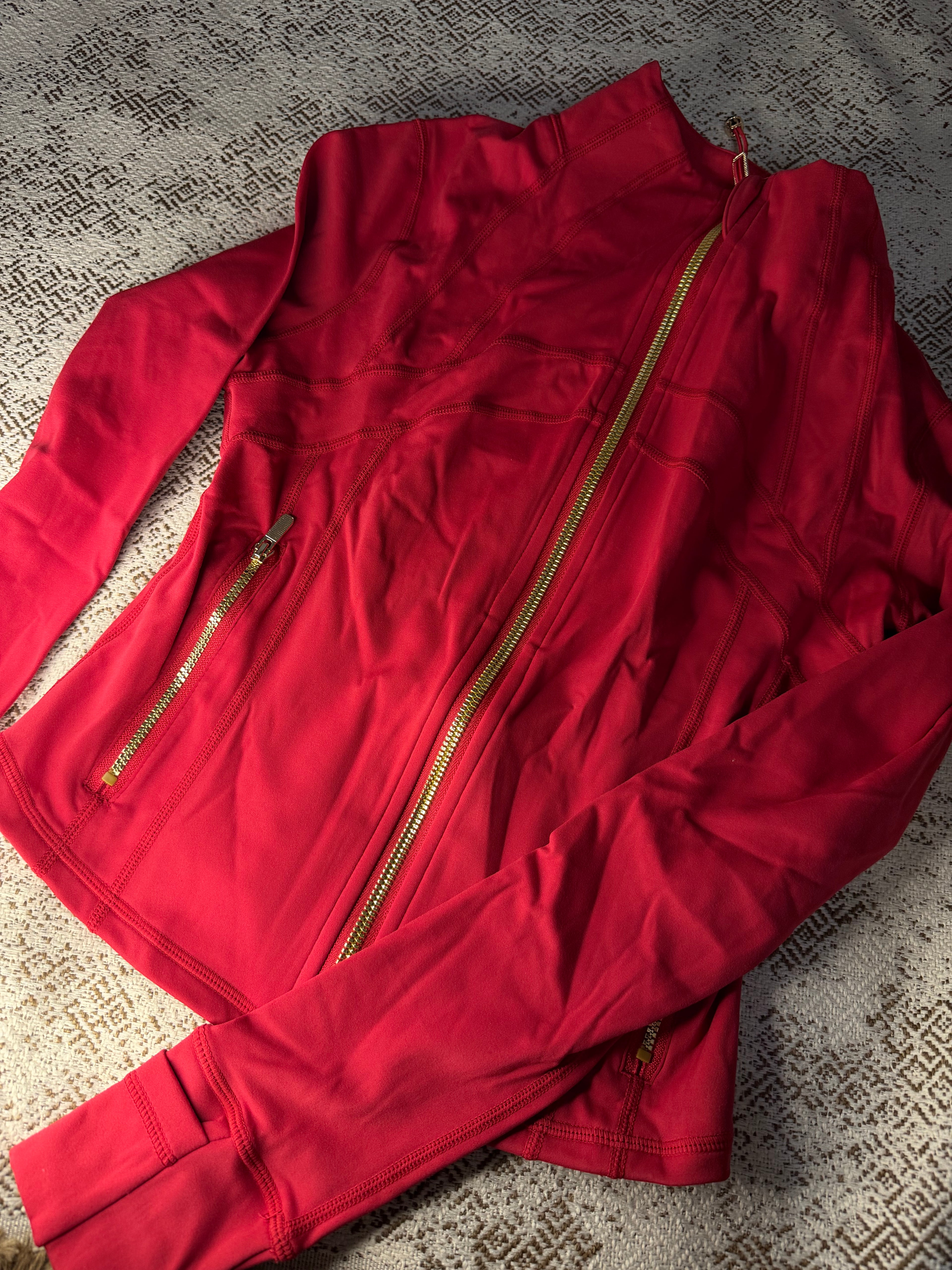 DEFINE JACKET LULULEMON RED