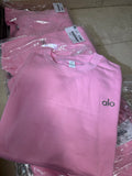 CREWNECK ALO PINK