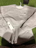 Conjunto suéter corto y short alo gris