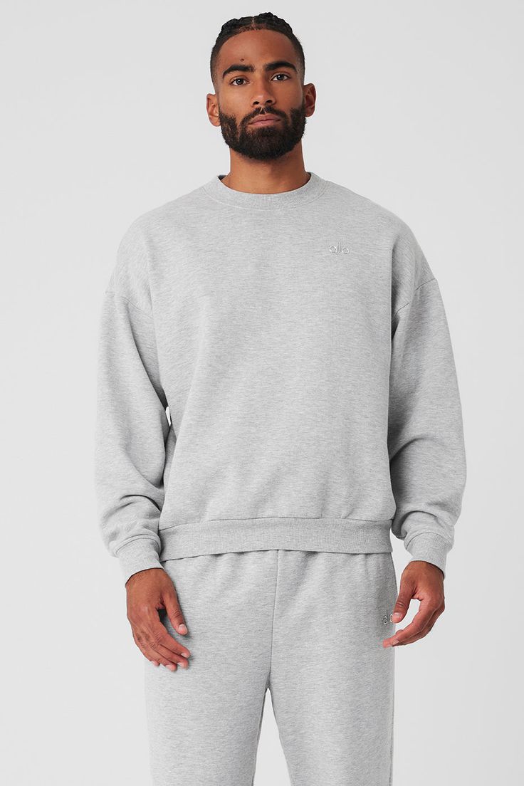 CREWNECK ALO GRIS BAJITO
