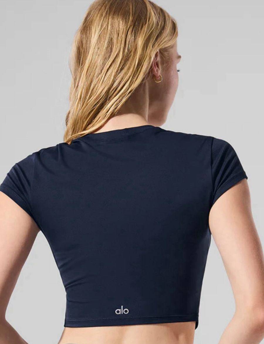 BLUSA CORTA ALO AZUL
