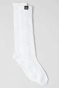 UNISEX SCRUNCH SOCK WHITE