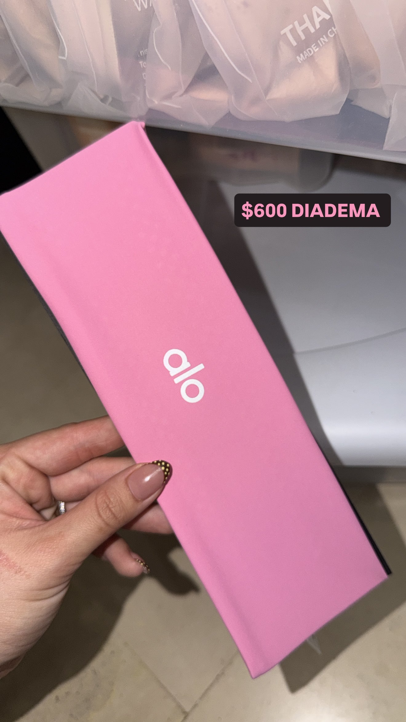 DIADEMA ALO ROSA