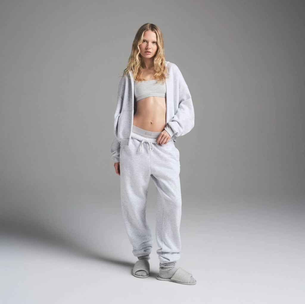 ZIP HOODIE SKIMS GRAY