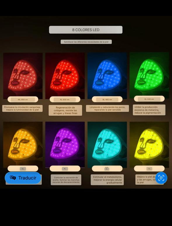LED THERAPY MASK SYSTEM LUXE PRO