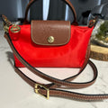 MINI LONGCHAMP ROJA