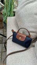 MINI LONGCHAMP NAVY BLUE