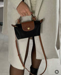 MINI LONGCHAMP NEGRA