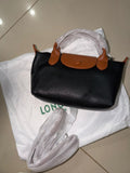 MINI LONGCHAMP NEGRA