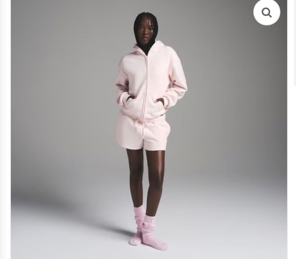 ZIP HOODIE SKIMS PINK