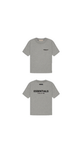 PLAYERA ESSENTIALS GRIS FUERTE