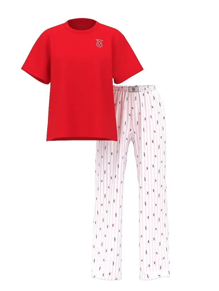 Pijama VS manga corta
